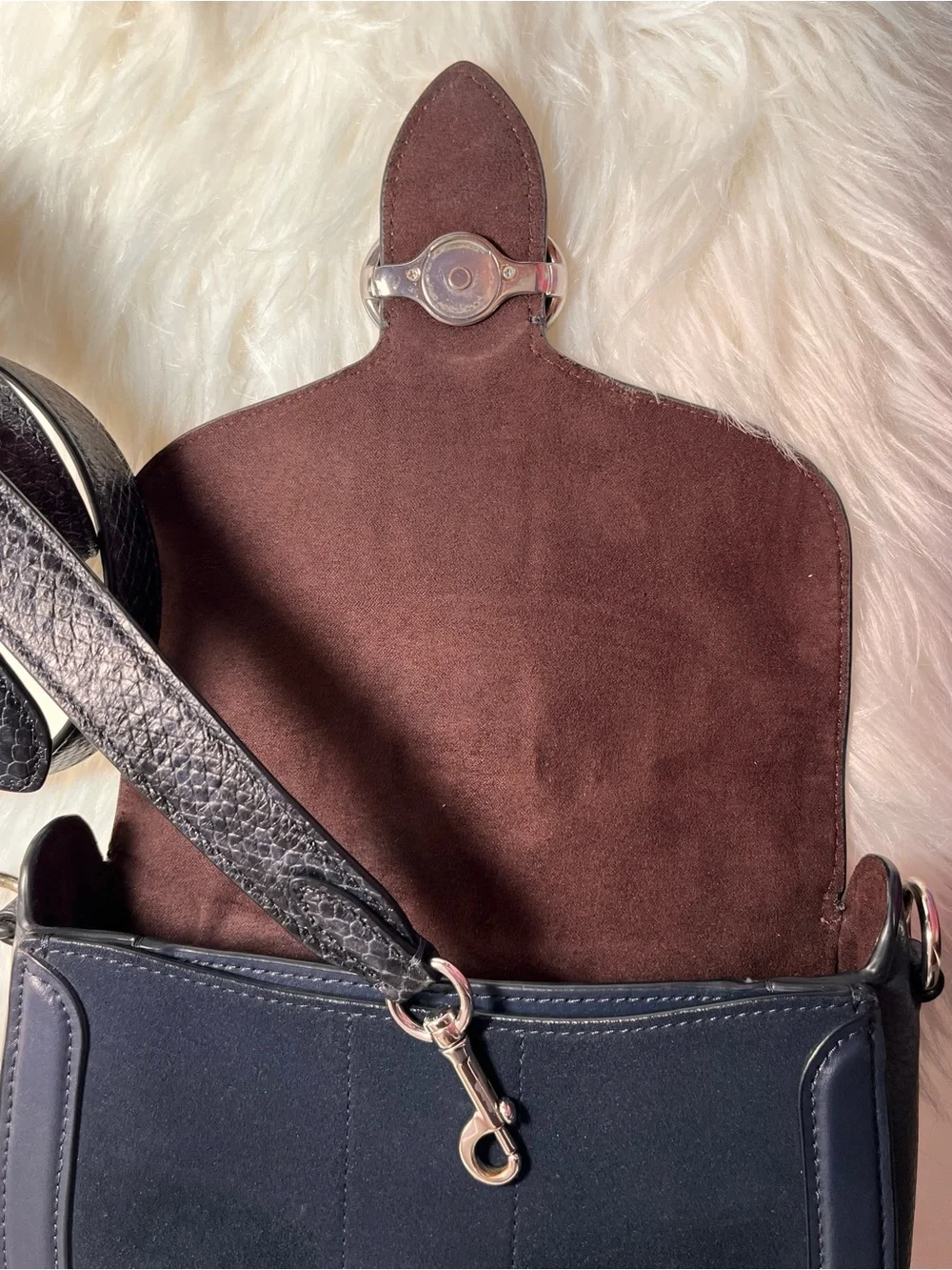 Coach Georgie Saddle Bag Crossbody C6432